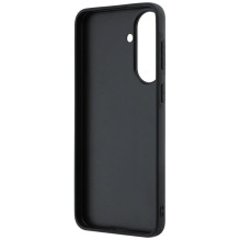 GUESS dėklas, skirtas SAMSUNG Galaxy A37 GUHCSA37GF4GGR (PU 4G klasikinis logotipas su žavesiu), juodas