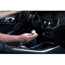 Automobilinis įkroviklis Forcell F-Energy Carbon USB C + USB A QC3.0 PD 3A 38W CC50-1A1C baltas