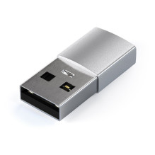 Adapteris USB A / USB C Satechi ST-TAUCS sidabrinis