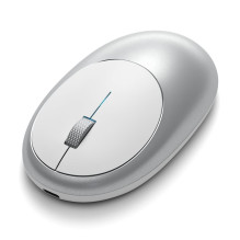 Belaidė pelė Satechi 1200 dpi „Bluetooth M1“ sidabrinė