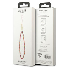 GUESS phone strap GUSTGMPP multicolor pink GUESS phone strap GUSTGMPP multicolor pink