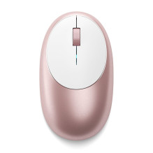 Belaidė pelė Satechi 1200 dpi „Bluetooth M1“ rožinio aukso spalvos