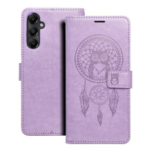 MEZZO knygų dėklas SAMSUNG A05s sapnų gaudyklės violetinė spalva MEZZO knygų dėklas SAMSUNG A05s sapnų gaudyklės violetinė spalva