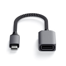 Adapteris USB C į USB A Satechi ST-UCATCM, pilkos spalvos