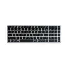 Belaidė QWERTY klaviatūra Satechi Slim X2 ST-BTSX2M pilka Belaidė QWERTY klaviatūra Satechi Slim X2 ST-BTSX2M pilka