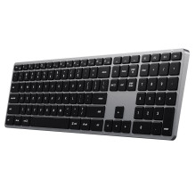 Belaidė QWERTY klaviatūra Satechi Slim X3 ST-BTSX3M pilka