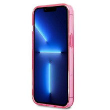 KARL LAGERFELD dėklas, skirtas IPHONE 13 Pro KLHCP13LTGKCP (K Choupette centre), rausvos spalvos KARL LAGERFELD dėklas, skirtas IPHONE 13 Pro KLHCP13LTGKCP (K Choupette centre), rausvos spalvos