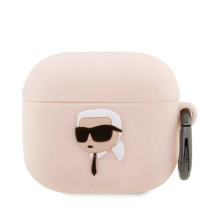 KARL LAGERFELD case for APPLE Airpods Pro KLAPRUNIKP (3D Sil NFT Karl) pink KARL LAGERFELD case for APPLE Airpods Pro KLAPRUNIKP (3D Sil NFT Karl) pink