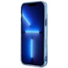 GUESS dėklas, skirtas IPHONE 14 Plus GUHCP14MHGPLHB (IML Electro Cam TDJ), mėlynas