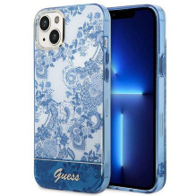 GUESS dėklas, skirtas IPHONE 14 Plus GUHCP14MHGPLHB (IML Electro Cam TDJ), mėlynas