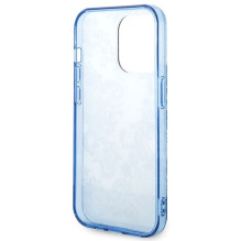 GUESS dėklas, skirtas IPHONE 14 Pro GUHCP14LHGPLHB (IML Electro Cam TDJ), mėlynas GUESS dėklas, skirtas IPHONE 14 Pro GUHCP14LHGPLHB (IML Electro Cam TDJ), mėlynas