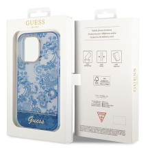 GUESS dėklas, skirtas IPHONE 14 Pro GUHCP14LHGPLHB (IML Electro Cam TDJ), mėlynas GUESS dėklas, skirtas IPHONE 14 Pro GUHCP14LHGPLHB (IML Electro Cam TDJ), mėlynas