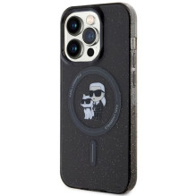 KARL LAGERFELD case for IPHONE 15 Pro KLHMP15LHGKCNOK (Glitter + MAG) black KARL LAGERFELD case for IPHONE 15 Pro KLHMP15LHGKCNOK (Glitter + MAG) black