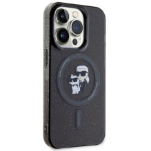 KARL LAGERFELD case for IPHONE 15 Pro KLHMP15LHGKCNOK (Glitter + MAG) black KARL LAGERFELD case for IPHONE 15 Pro KLHMP15LHGKCNOK (Glitter + MAG) black