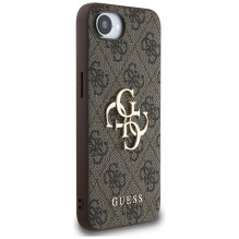 GUESS case for IPHONE 16e (SE 4 2025) GUHCPSE44GMGBR (4G PU Big Logo) brown