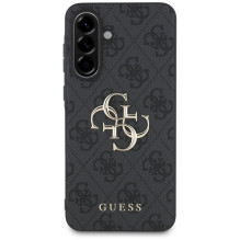 GUESS case for SAMSUNG A56 GUHCSA564GMGGR (4G PU Big Logo) black