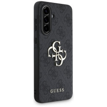 GUESS case for SAMSUNG A56 GUHCSA564GMGGR (4G PU Big Logo) black