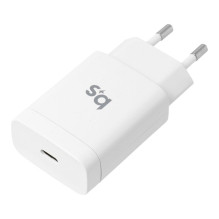 Telefono įkroviklis Blue Star USB C QC4.0 PD 3A 18W + laidas USB C - Lightning TFK-TC-1099C baltas Telefono įkroviklis Blue Star USB C QC4.0 PD 3A 18W + laidas USB C - Lightning TFK-TC-1099C baltas