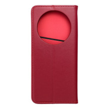Flip case for Xiaomi Redmi 14C Smart Pro Book leather maroon