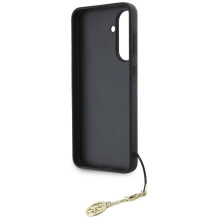 GUESS dėklas SAMSUNG A56 GUHCSA56GF4GBR (PU 4G Charm) rudas