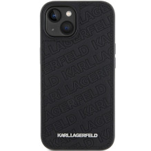 KARL LAGERFELD case for IPHONE 15 KLHCP15SPQKPMK (Quilted Pattern) black KARL LAGERFELD case for IPHONE 15 KLHCP15SPQKPMK (Quilted Pattern) black