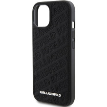 KARL LAGERFELD case for IPHONE 15 KLHCP15SPQKPMK (Quilted Pattern) black KARL LAGERFELD case for IPHONE 15 KLHCP15SPQKPMK (Quilted Pattern) black