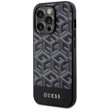 GUESS case for IPHONE 14 Pro GUHMP14LHGCFSEK (MAG GCUBE) black GUESS case for IPHONE 14 Pro GUHMP14LHGCFSEK (MAG GCUBE) black