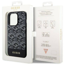 GUESS case for IPHONE 14 Pro GUHMP14LHGCFSEK (MAG GCUBE) black GUESS case for IPHONE 14 Pro GUHMP14LHGCFSEK (MAG GCUBE) black
