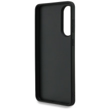 GUESS dėklas, skirtas SAMSUNG S25 Edge GUHCS25E4GMGBR (4G PU didelis logotipas), rudas