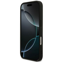 GUESS case for IPHONE 17 compatible with MagSafe GUHMP17SG4GFRK (PU 4G Ring Classic Logo) black GUESS case for IPHONE 17 compatible with MagSafe GUHMP17SG4GFRK (PU 4G Ring Classic Logo) black
