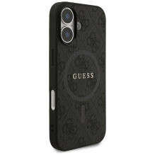 GUESS case for IPHONE 17 compatible with MagSafe GUHMP17SG4GFRK (PU 4G Ring Classic Logo) black GUESS case for IPHONE 17 compatible with MagSafe GUHMP17SG4GFRK (PU 4G Ring Classic Logo) black