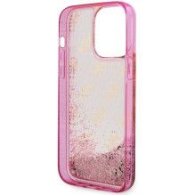 GUESS case for IPHONE 14 Pro GUHCP14LLC4PSGP (Liquid Glitter 4G Translucent) pink GUESS case for IPHONE 14 Pro GUHCP14LLC4PSGP (Liquid Glitter 4G Translucent) pink