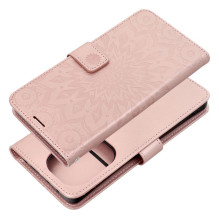 MEZZO dėklas, skirtas XIAOMI Redmi Note 13 Pro 4G / POCO M6 Pro 4G, mandala, rožinio aukso spalvos
