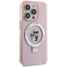 KARL LAGERFELD dėklas, skirtas IPHONE 15 Pro Max, suderinamas su MagSafe KLHMP15XHMRSKCP (žiedinis stovas KC), rožinis KARL LAGERFELD dėklas, skirtas IPHONE 15 Pro Max, suderinamas su MagSafe KLHMP15XHMRSKCP (žiedinis stovas KC), rožinis