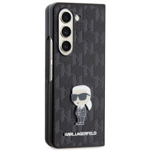 OKARL LAGERFELD case for SAMSUNG Z Fold 5 KLHCZFD5SAPKINPK (Saffiano Mono IK PIN) black OKARL LAGERFELD case for SAMSUNG Z Fold 5 KLHCZFD5SAPKINPK (Saffiano Mono IK PIN) black
