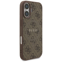 GUESS case for IPHONE 17 compatible with MagSafe GUHMP17SG4GFRW (PU 4G Ring Classic Logo) brown GUESS case for IPHONE 17 compatible with MagSafe GUHMP17SG4GFRW (PU 4G Ring Classic Logo) brown