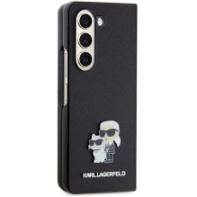 KARL LAGERFELD case for SAMSUNG Z Fold 5 KLHCZFD5SAKCNPK (Saffiano K&C PIN) black KARL LAGERFELD case for SAMSUNG Z Fold 5 KLHCZFD5SAKCNPK (Saffiano K&C PIN) black