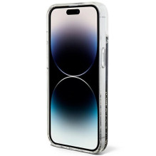 GUESS case for IPHONE 13 / 14 / 15 GUHCP14SLCSGSGK (Liquid Glitter Marble) black