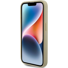 GUESS dėklas, skirtas IPHONE 15 Pro GUHCP15LHG4SGD (fiksuotas blizgučiais, didelis 4G), auksinis GUESS dėklas, skirtas IPHONE 15 Pro GUHCP15LHG4SGD (fiksuotas blizgučiais, didelis 4G), auksinis