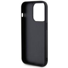 GUESS case for IPHONE 15 Pro Max GUHCP15XPSQSQSK (Quilted Metal Logo) black GUESS case for IPHONE 15 Pro Max GUHCP15XPSQSQSK (Quilted Metal Logo) black