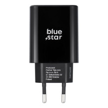 Phone charger Blue Star USB C QC4.0 PD 3A 35W TFB-TC-35WPD black Phone charger Blue Star USB C QC4.0 PD 3A 35W TFB-TC-35WPD black