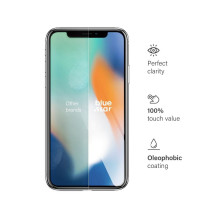 Grūdintas stiklas iPhone X / XS / 11 PRO telefonui "Blue Star" Grūdintas stiklas iPhone X / XS / 11 PRO telefonui "Blue Star"