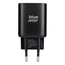 Phone charger Blue Star USB C AVS (iPhone 17Pro / Pro Max) SFC2.0 3A 60W TFB-AVS-60W black