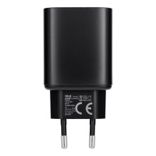Phone charger Blue Star USB C AVS (iPhone 17Pro / Pro Max) SFC2.0 3A 60W TFB-AVS-60W black