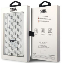 KARL LAGERFELD dėklas, skirtas SAMSUNG S23 FE KLHCS23FEHNCMKLT (Monogram), skaidrus KARL LAGERFELD dėklas, skirtas SAMSUNG S23 FE KLHCS23FEHNCMKLT (Monogram), skaidrus