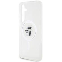 KARL LAGERFELD dėklas, skirtas SAMSUNG S24 KLHMS24SHGKCNOT (MAGSAFE IML KC), skaidrus
