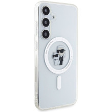 KARL LAGERFELD case for SAMSUNG S24 KLHMS24SHGKCNOT (MAGSAFE IML KC) transparent KARL LAGERFELD case for SAMSUNG S24 KLHMS24SHGKCNOT (MAGSAFE IML KC) transparent