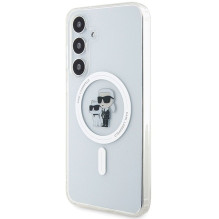 KARL LAGERFELD case for SAMSUNG S24 KLHMS24SHGKCNOT (MAGSAFE IML KC) transparent KARL LAGERFELD case for SAMSUNG S24 KLHMS24SHGKCNOT (MAGSAFE IML KC) transparent