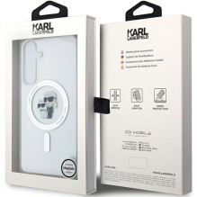 KARL LAGERFELD case for SAMSUNG S24 KLHMS24SHGKCNOT (MAGSAFE IML KC) transparent KARL LAGERFELD case for SAMSUNG S24 KLHMS24SHGKCNOT (MAGSAFE IML KC) transparent