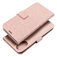MEZZO Book case for IPHONE 16 Plus mandala rose gold MEZZO Book case for IPHONE 16 Plus mandala rose gold